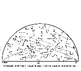 6-009 Звезды, видимые в Черкесске зимой в Южном полушарии