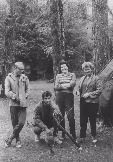 Педагоги Черкесского Дворца пионеров и школьников им.Ю. Гагарина в Архызе. 1962 г