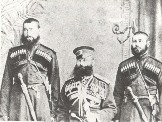  Братья Свидины - Семён (слева), Иван (офицер СЕИВК), Егор.