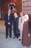 Мухадин Кандур, Бекизова Лейла Абубекировна, Кадир Натхо с супругой