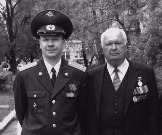 Николай Николаевич Хохлачев с сыном Сергеем